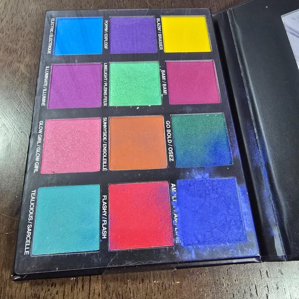 1 BROKEN - Black Radiance Shadow Palette Make it Black Limited Edition - Picture 2 of 4